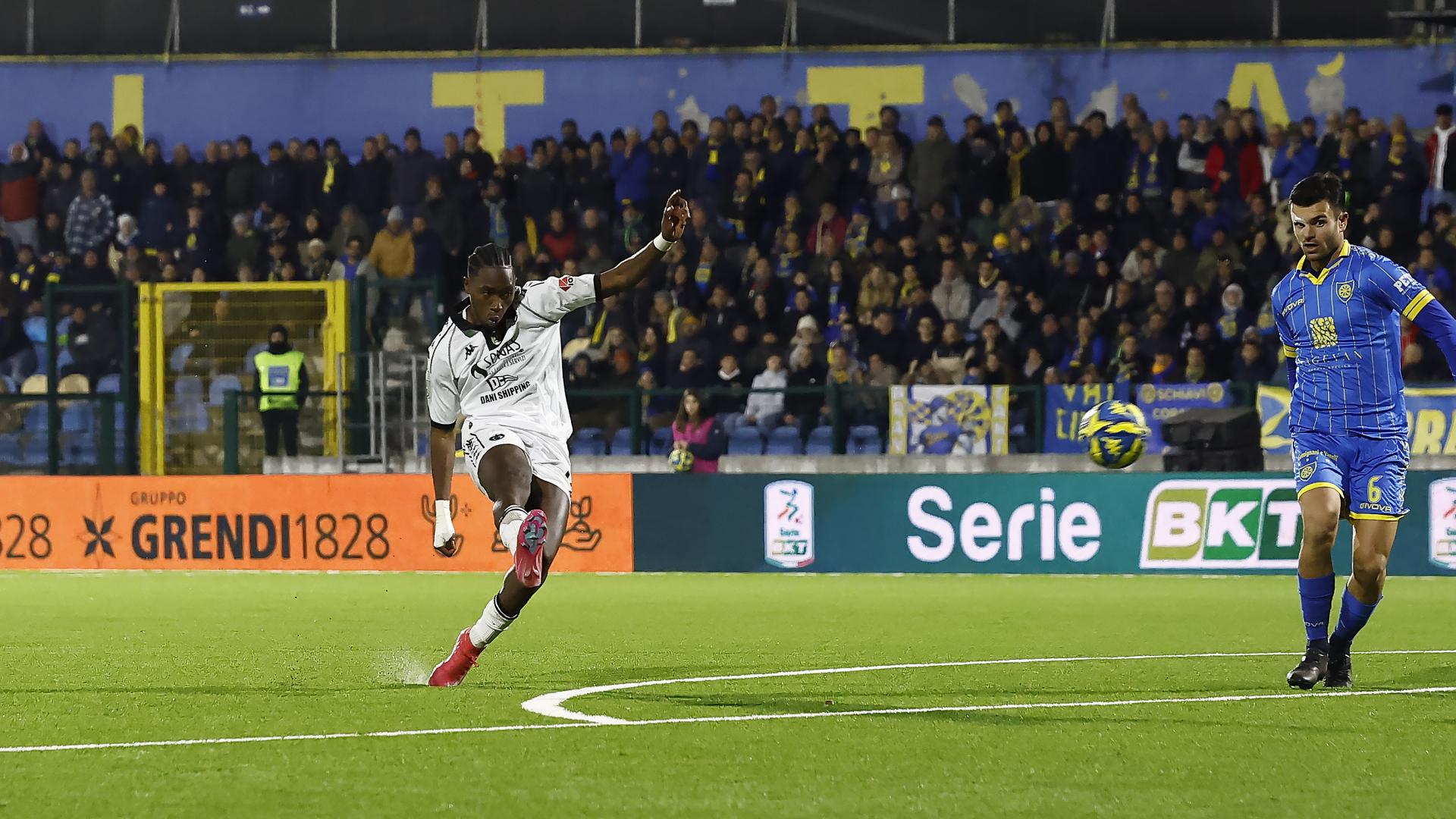Kouda: "Il gol una liberazione. Vittoria dedicata a tutti i nostri tifosi"