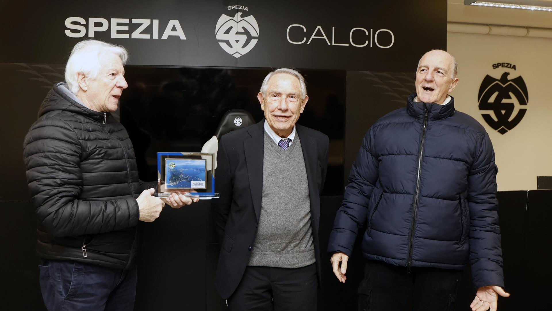 Coach Sergio Carpanesi visits AIAC La Spezia