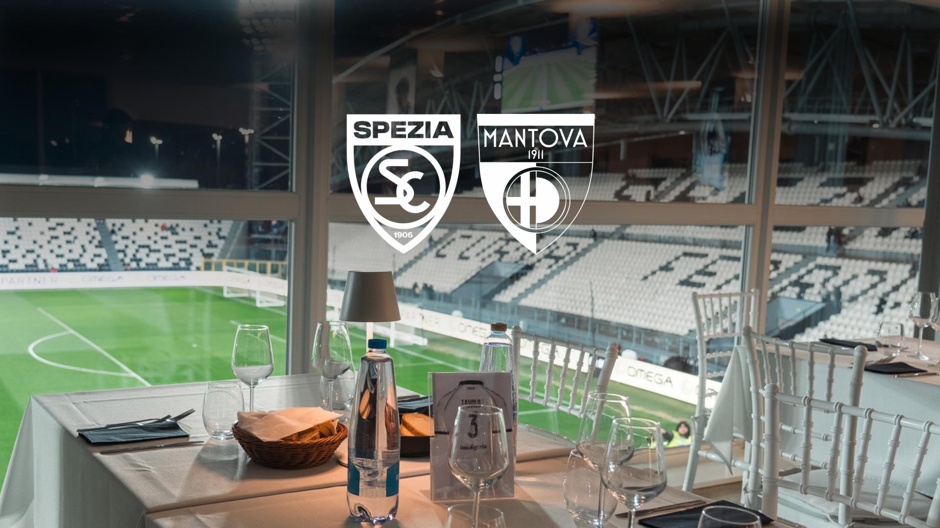 Spezia-Mantova: vivi il post partita in Sala 1906