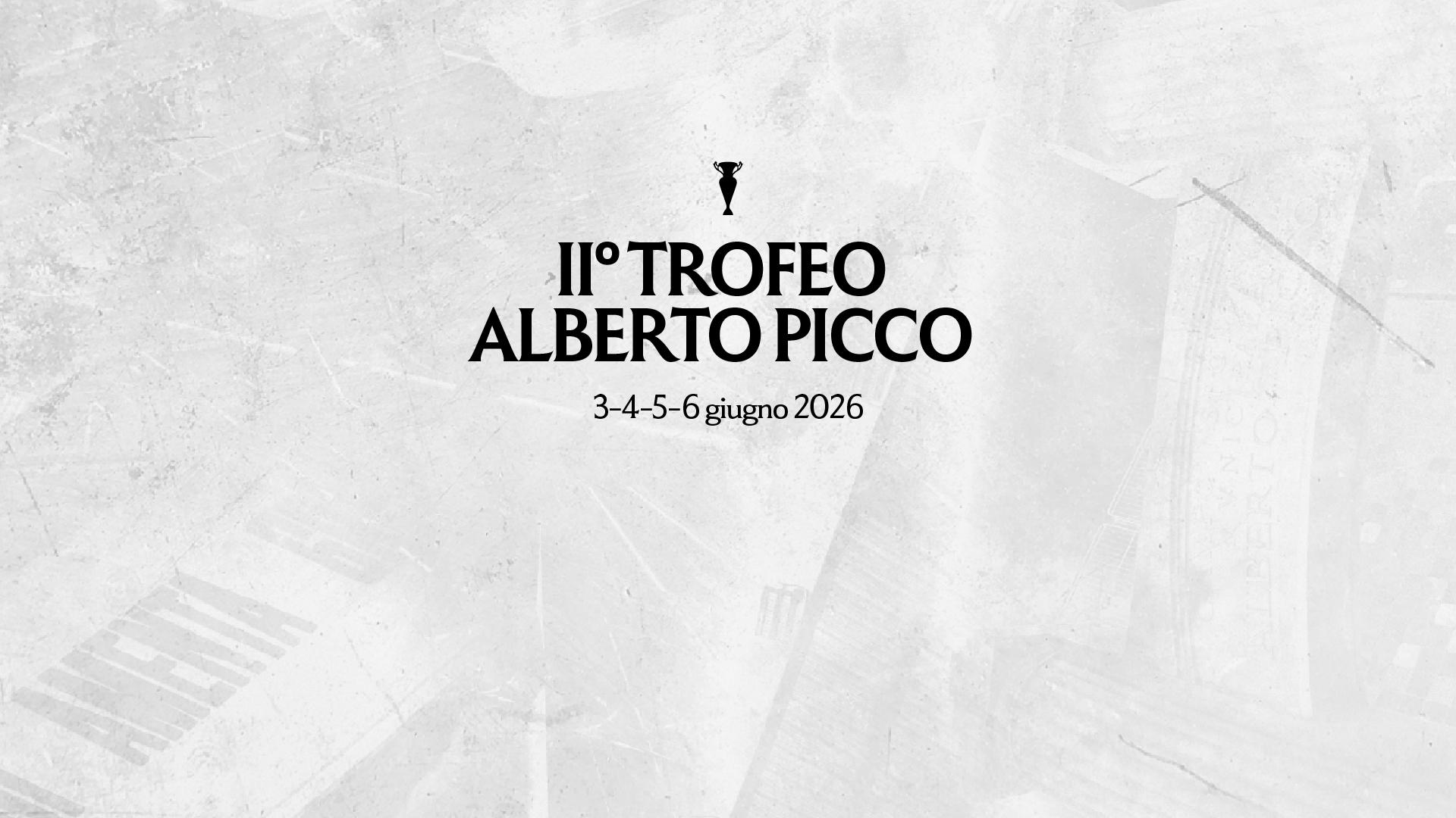 2° Trofeo "Alberto Picco": dal 3 al 6 giugno la casa delle Aquile sarà protagonista