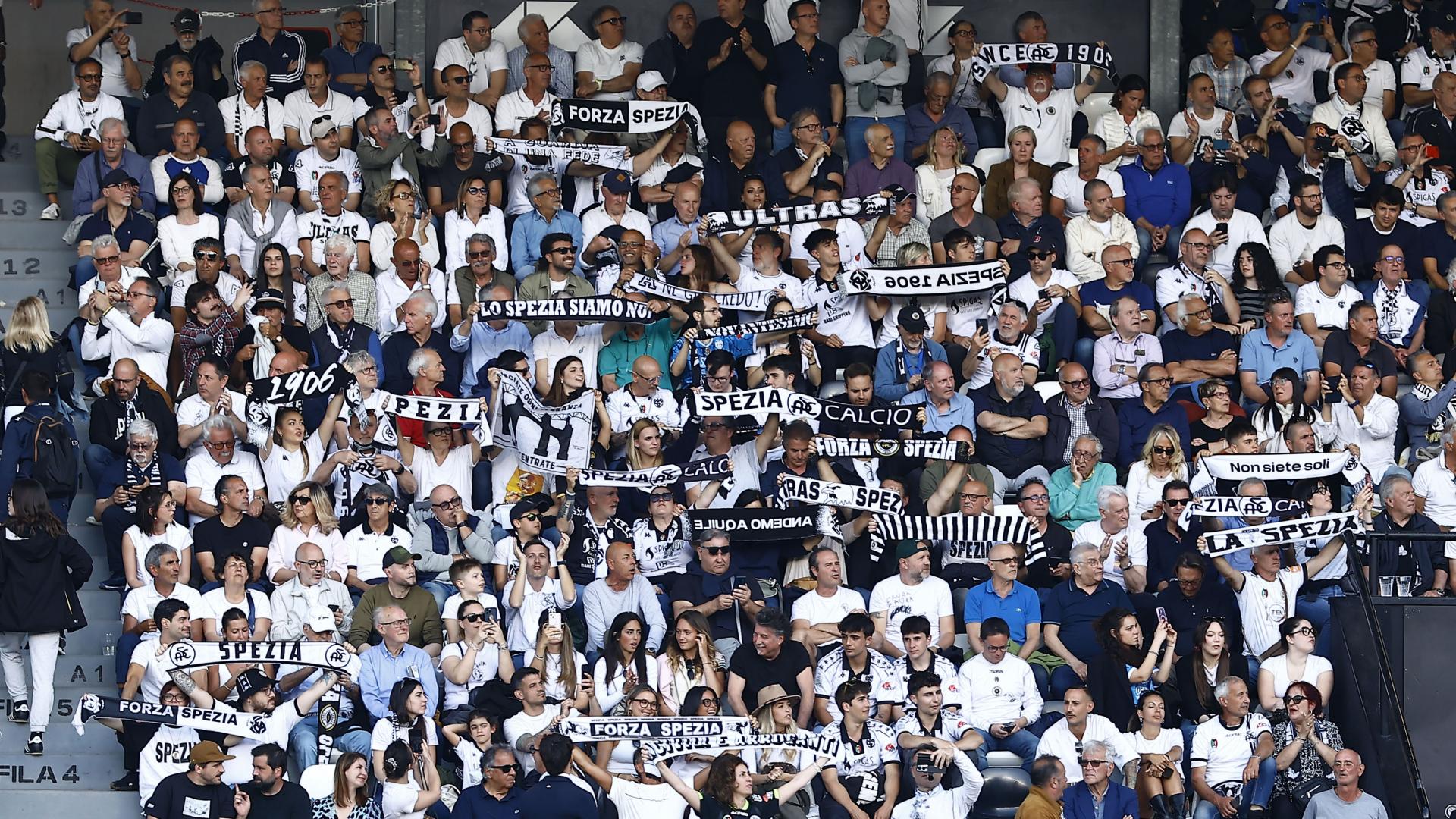 Spezia vs Sampdoria: guest sector ticket sales information