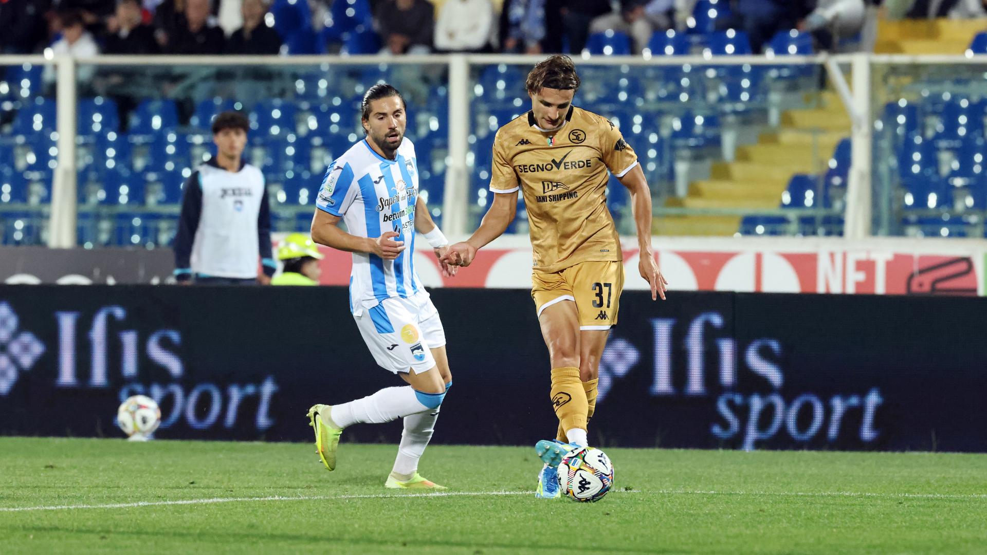 La fotogallery di Pescara-Spezia