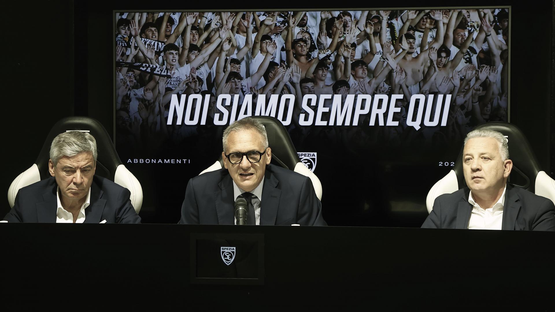 Press conference for the launch of the 2025/26 season ticket campaign