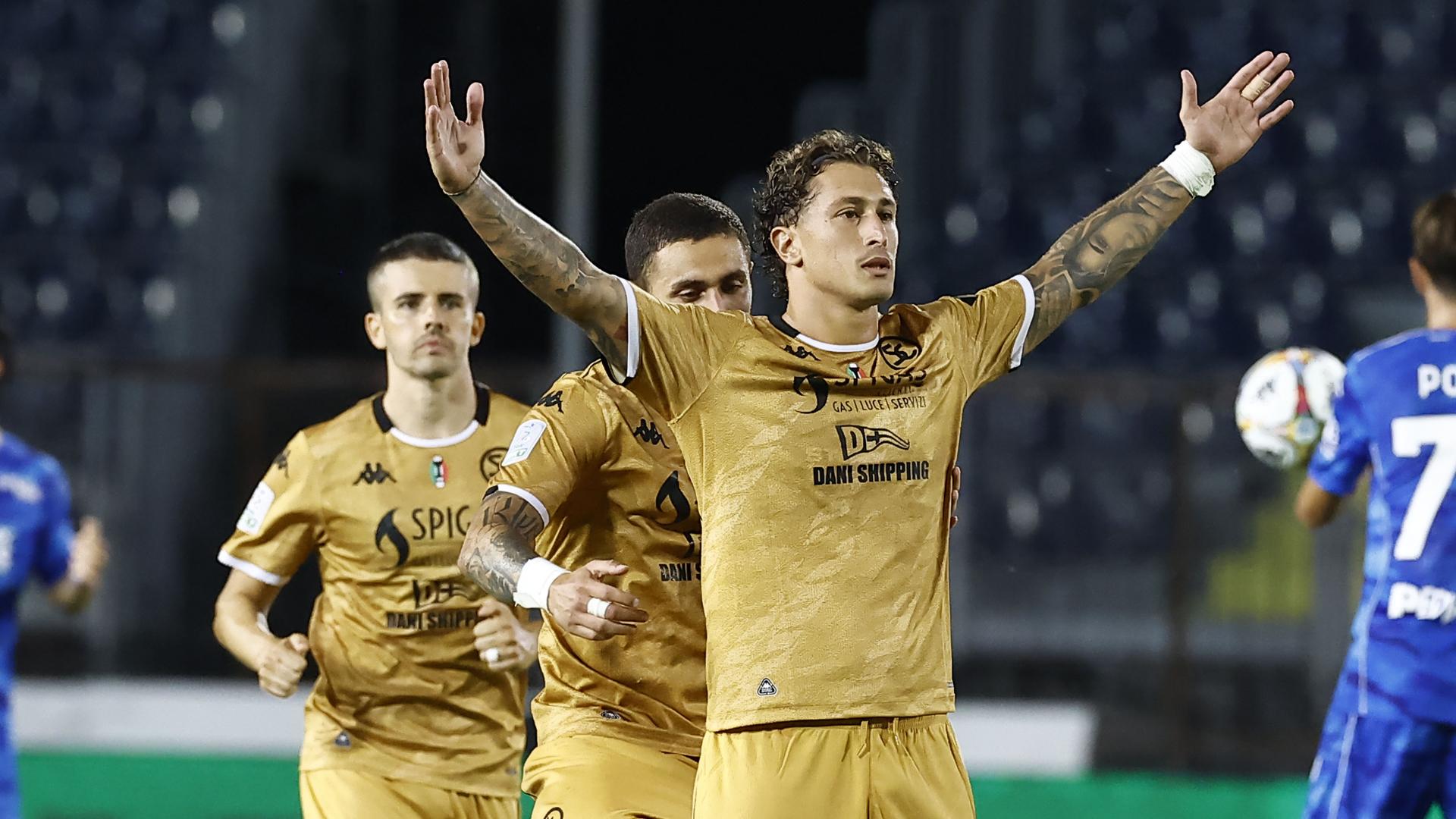 EMPOLI - SPEZIA 1-1: the highlights