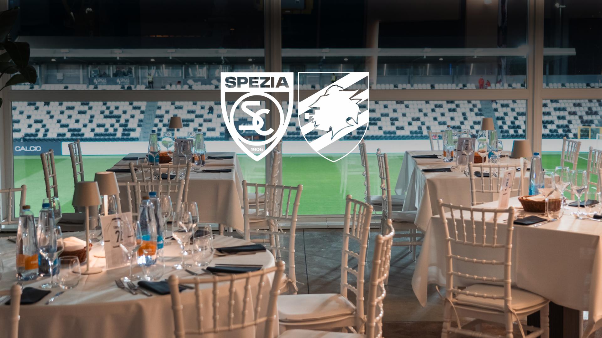 Sala 1906: follow the match against Sampdoria from the most exclusive room in the Picco stadium