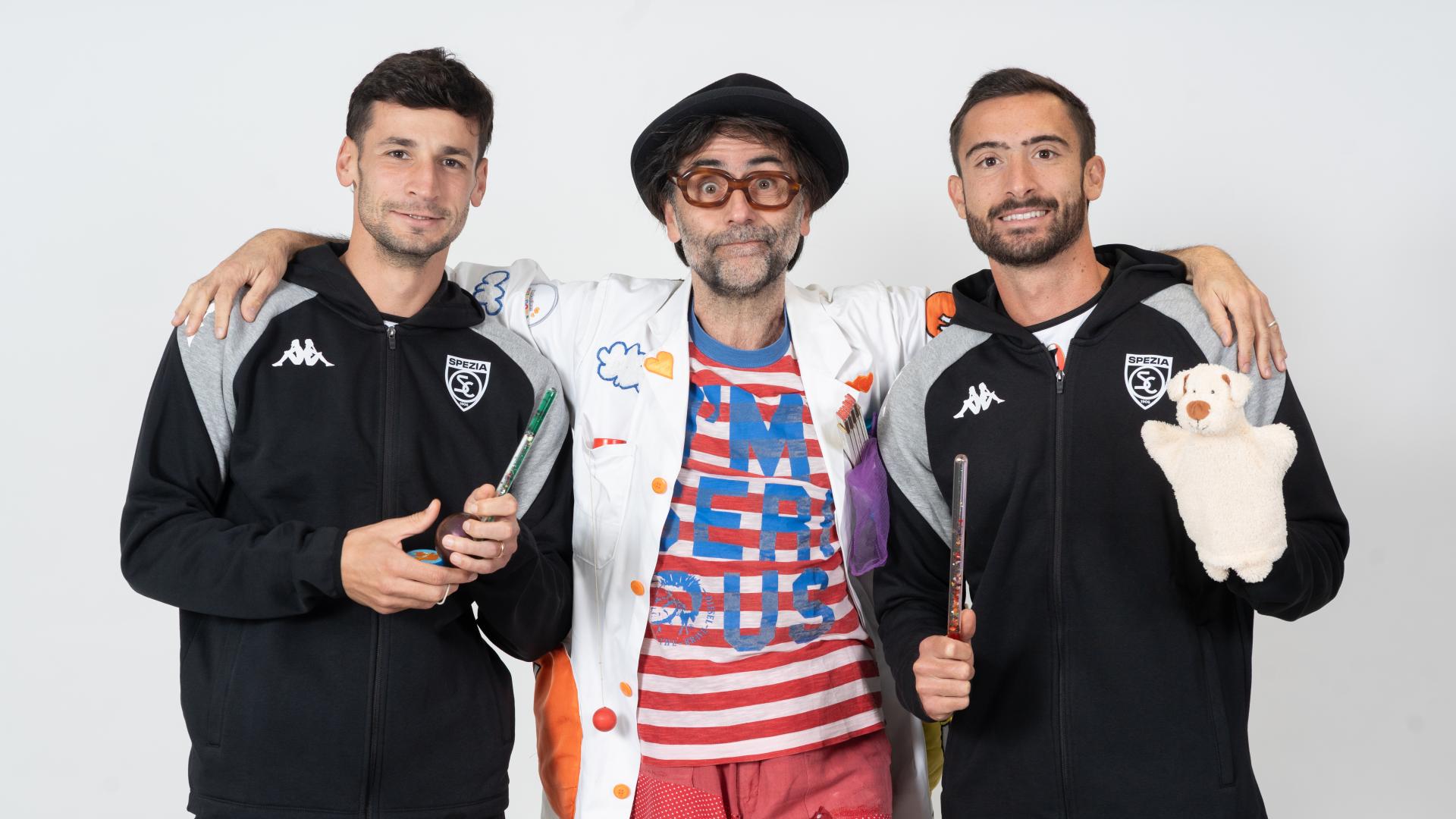 Spezia Calcio e Fondazione Theodora: un accordo biennale a sostegno dei più piccoli